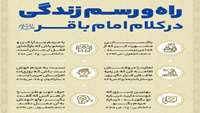 راه و رسم زندگی در کلام امام باقر (ع)